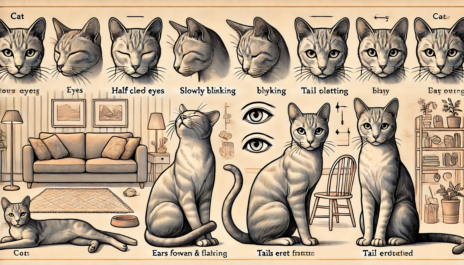 Como Entender a Linguagem Corporal dos Gatos