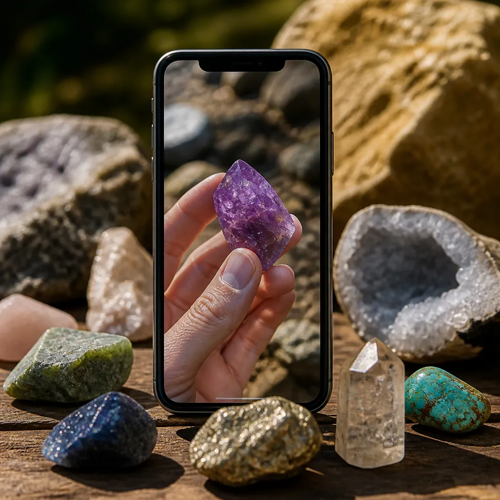 App para Identificar Pedras Raras e Preciosas